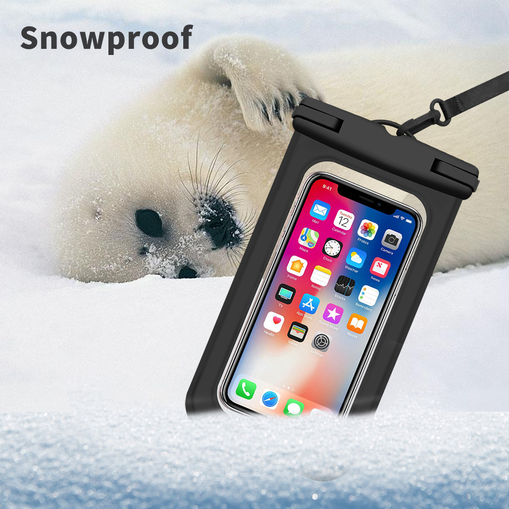 Waterproof Mobile Phone Bag Cell Phone waterproof Pouch For Swimming Hiking Travel