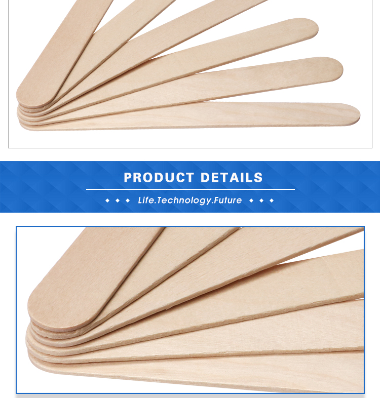 CE ISO certified grade A high quality disposable medical consumables sterile packaging Tongue depressor