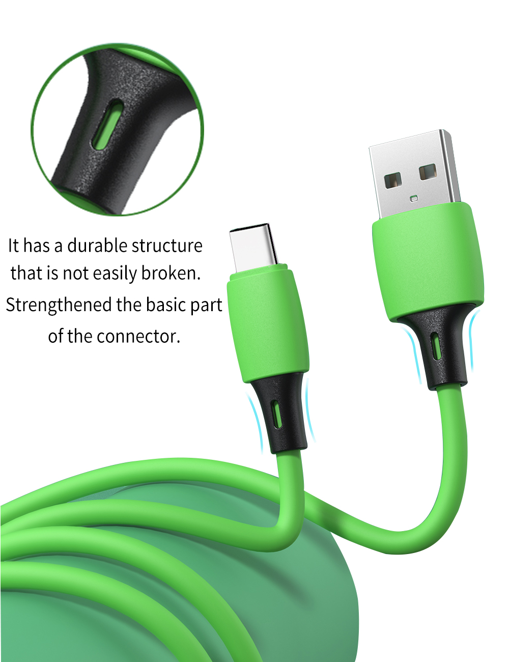 Wholesale colorful OEMC type data fast charging micro USB mobile phone data cable