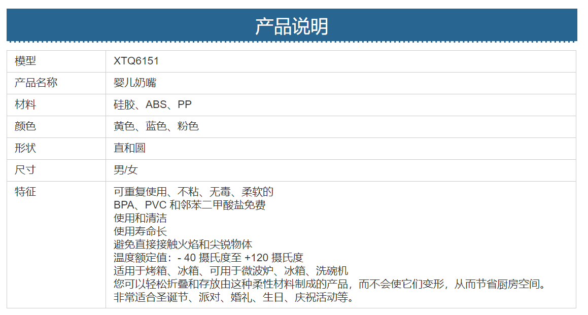 最新设计升华硅胶婴儿奶嘴