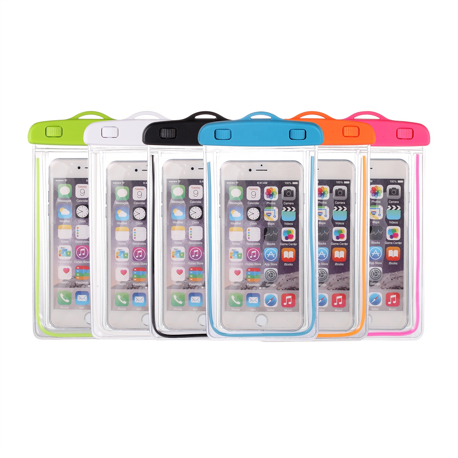 Yuanfeng seal clip luminous style mobile phone waterproof bag