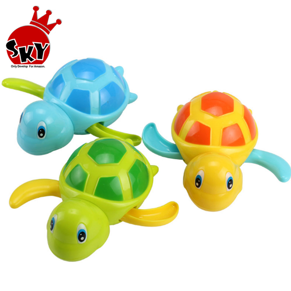 Hot Diver Floating Turtle Crawls on Chain Children's Bath Toys