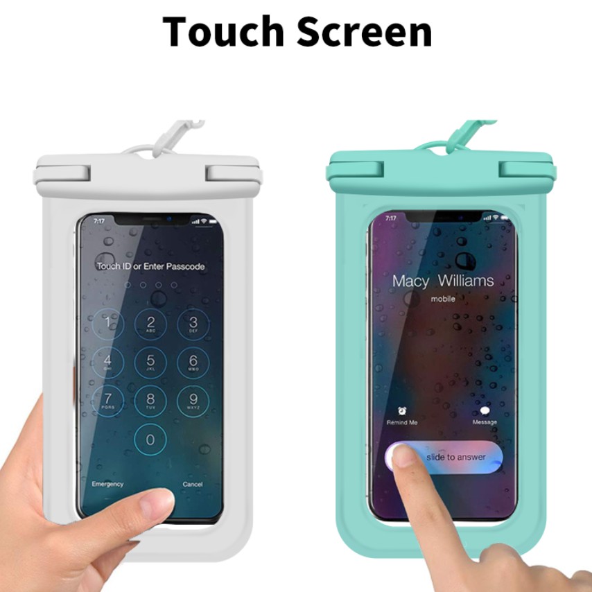 Waterproof Mobile Phone Bag Cell Phone waterproof Pouch For Swimming Hiking Travel