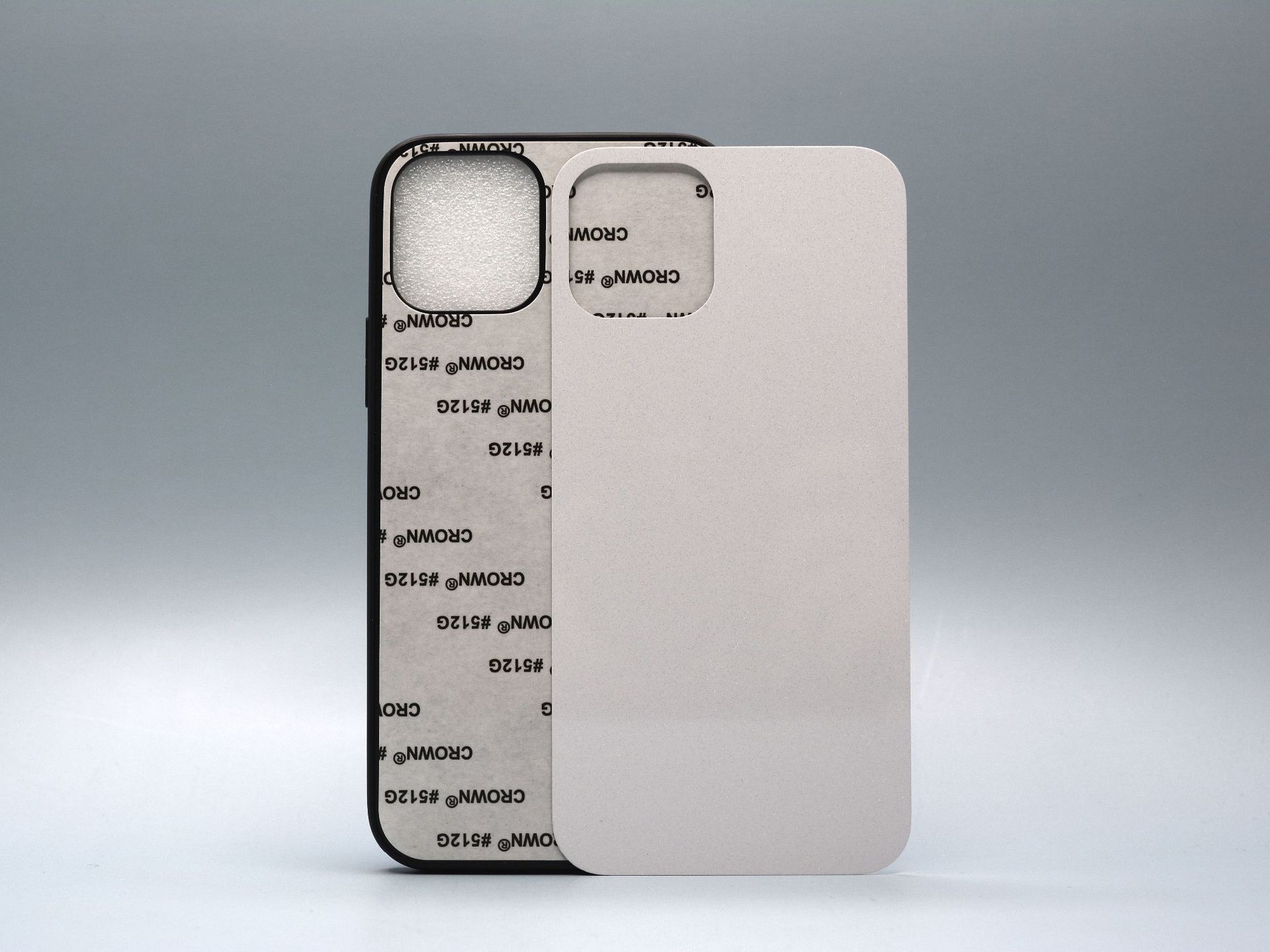2D Tpu Pc aluminum plate blank sublimation printing mobile phone case