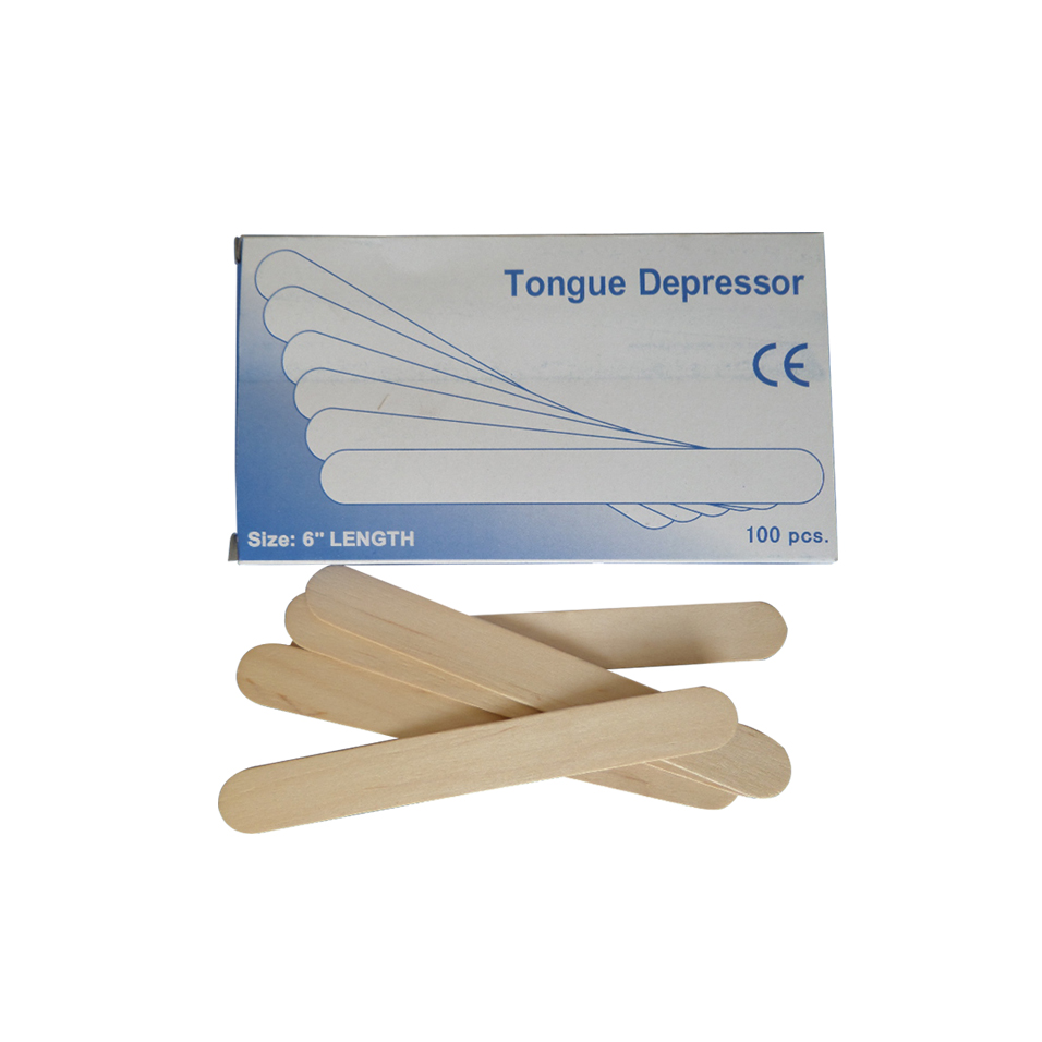 Chinese manufacturer medical wooden Tongue depressor