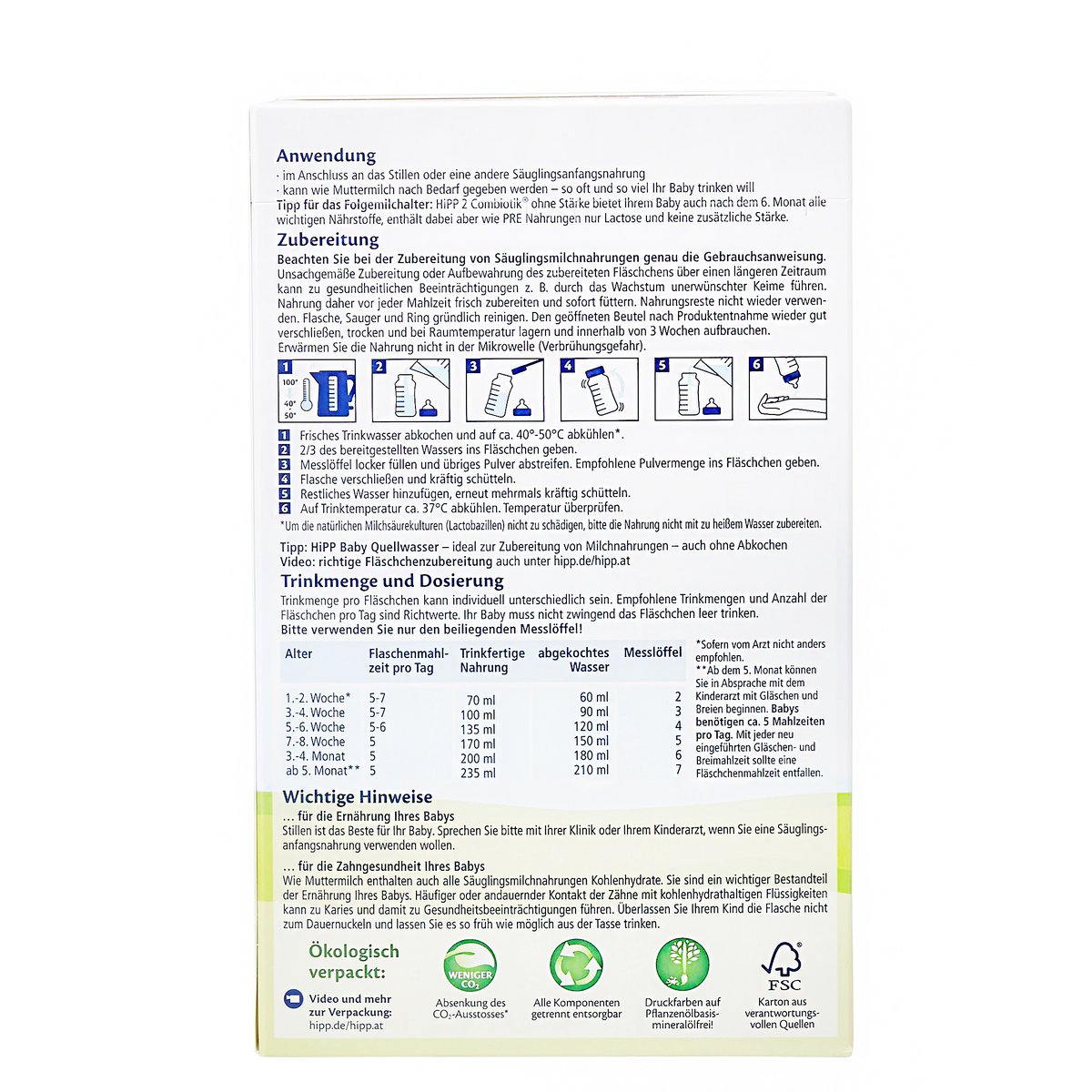 希普HiPP HA1 Combiotik 350g - 有机婴儿食品