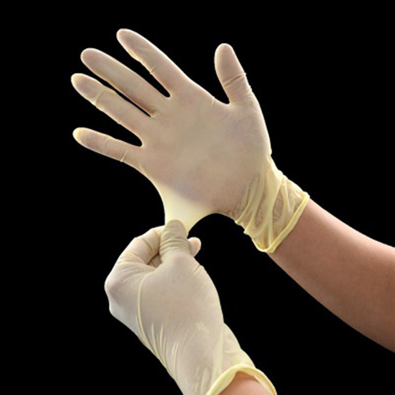 LXT Flexible latex disposable medical gloves