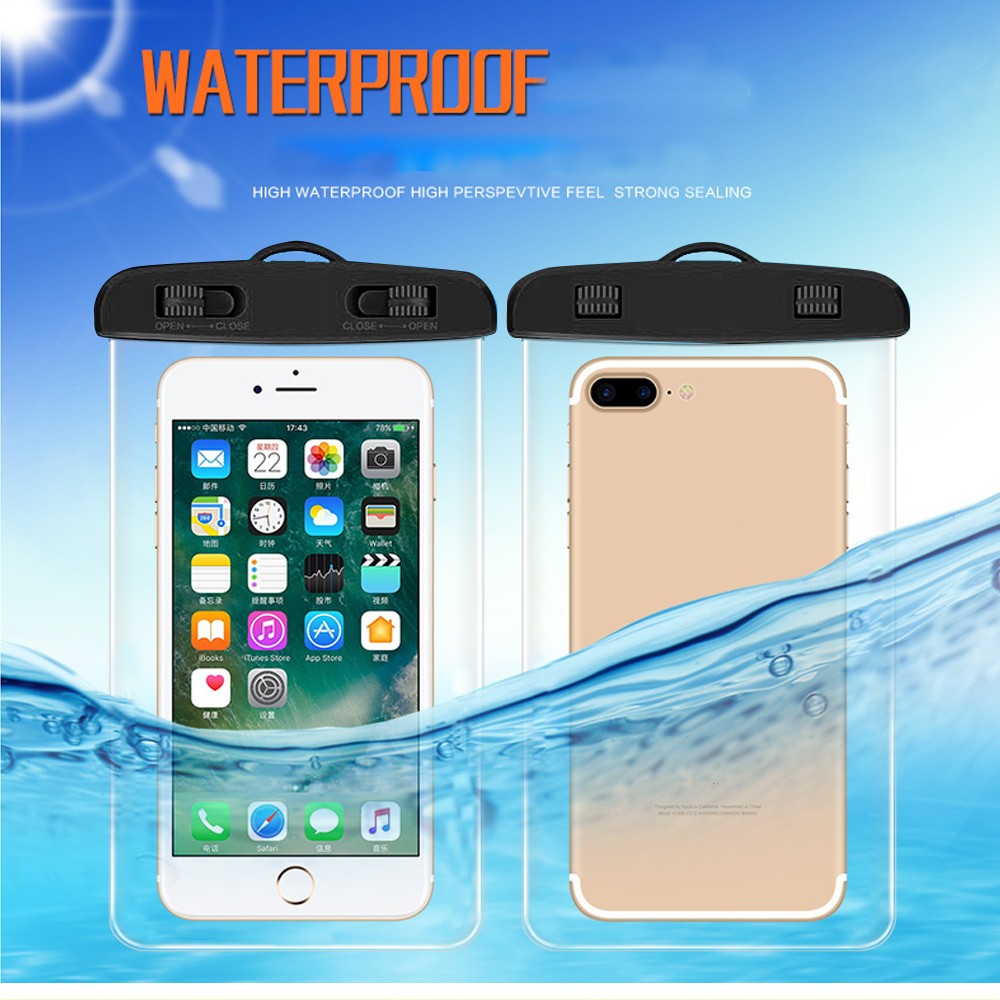 Universal waterproof portable protective case waterproof phone bag for Samsung Galaxy Note