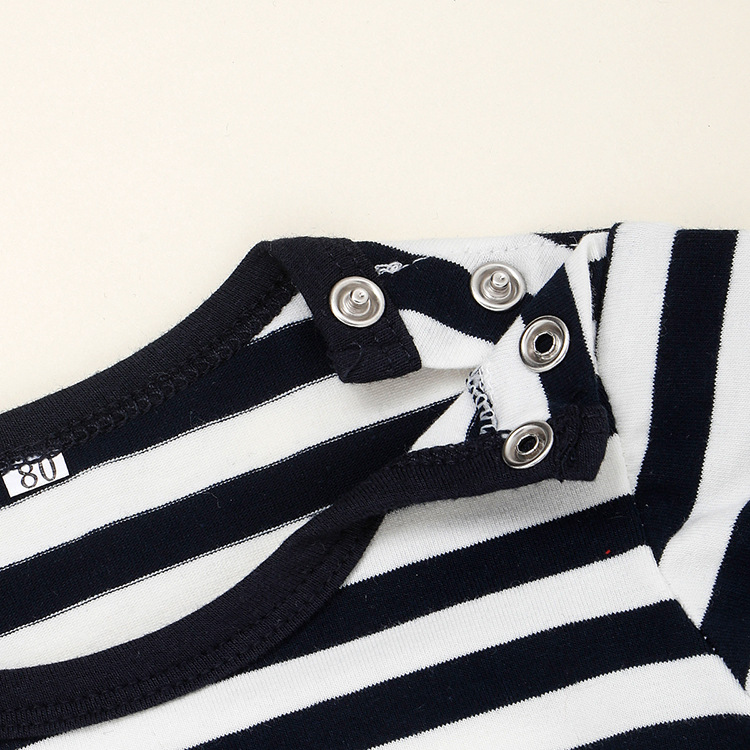 Factory stock Penguin print 0-18M newborn jumpsuit 100% cotton long sleeve jumpsuit