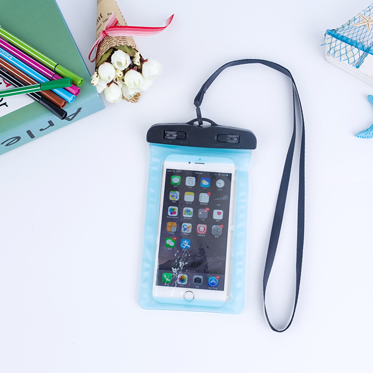 WaterProof Bag PVC Mobile Phone Cases Clear Pouch Case Water Proof Cell Phone Bag With Lanyard