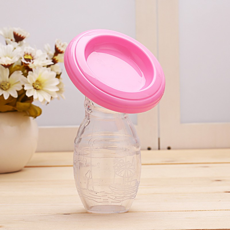 快速流动弧型不含 BPA 的硅胶婴儿吸奶器