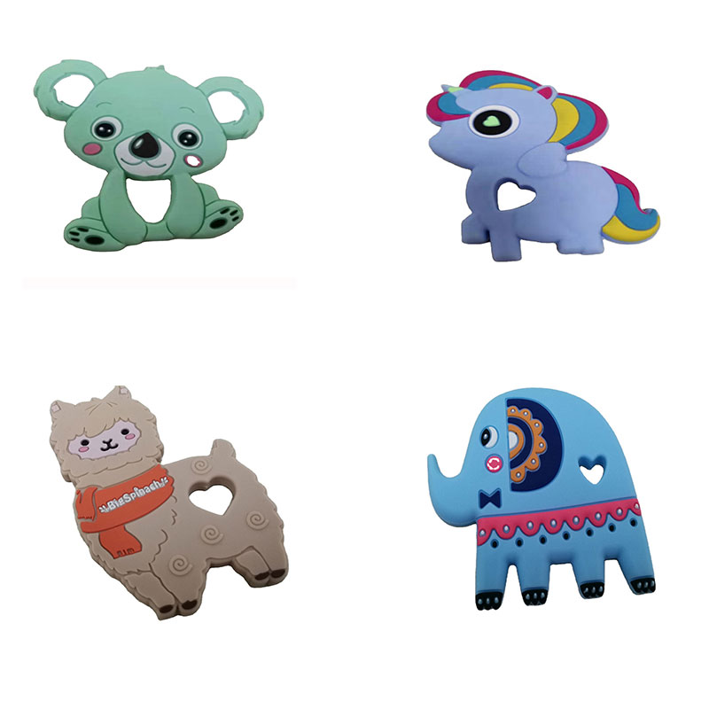 New the arrival of the goods safety various animal toys Baby tooth glue