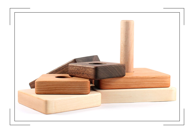 Vietnam Natural Montessori Educational Building Blocks Wooden Toys For Children
