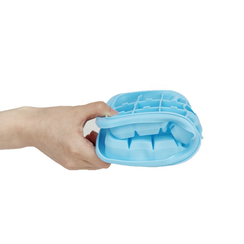 High quality and easy to release frozen pudding 24 chamber silicone ice tray