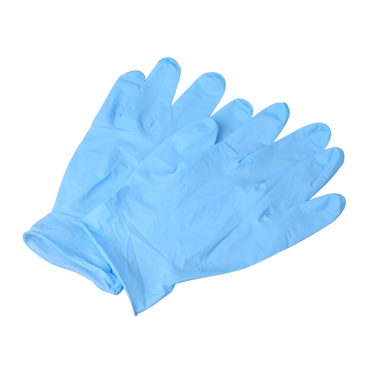 Star yu no powder check-up blue Medical gloves