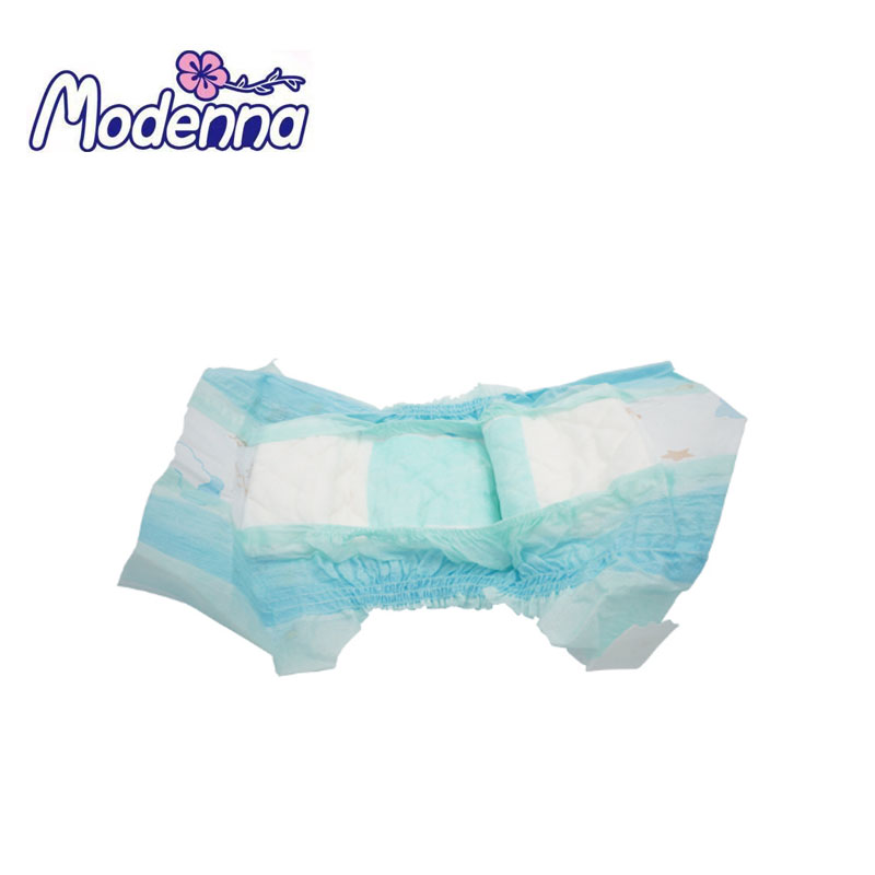 乌莱贝印刷干表面纯棉婴儿纸尿裤