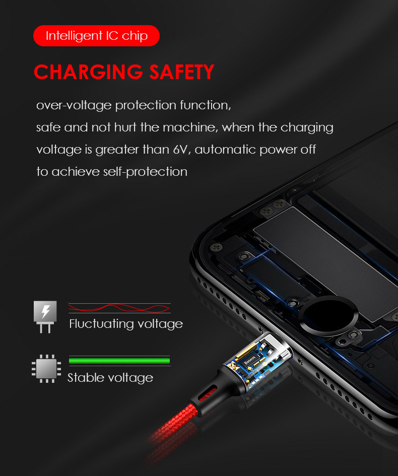 Honor mark 3 in 1 multi - fast charge USB mobile phone charging data cable
