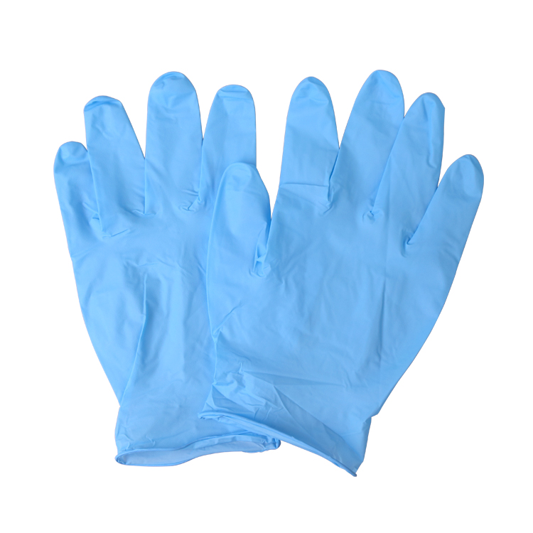 Star yu no powder check-up blue Medical gloves