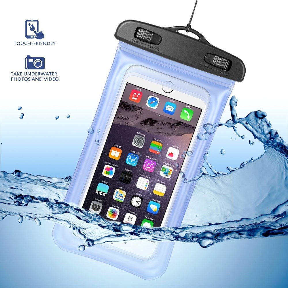WaterProof Bag PVC Mobile Phone Cases Clear Pouch Case Water Proof Cell Phone Bag With Lanyard