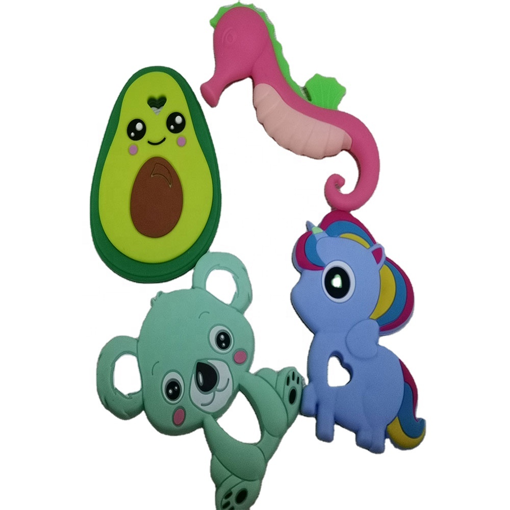 New the arrival of the goods safety various animal toys Baby tooth glue