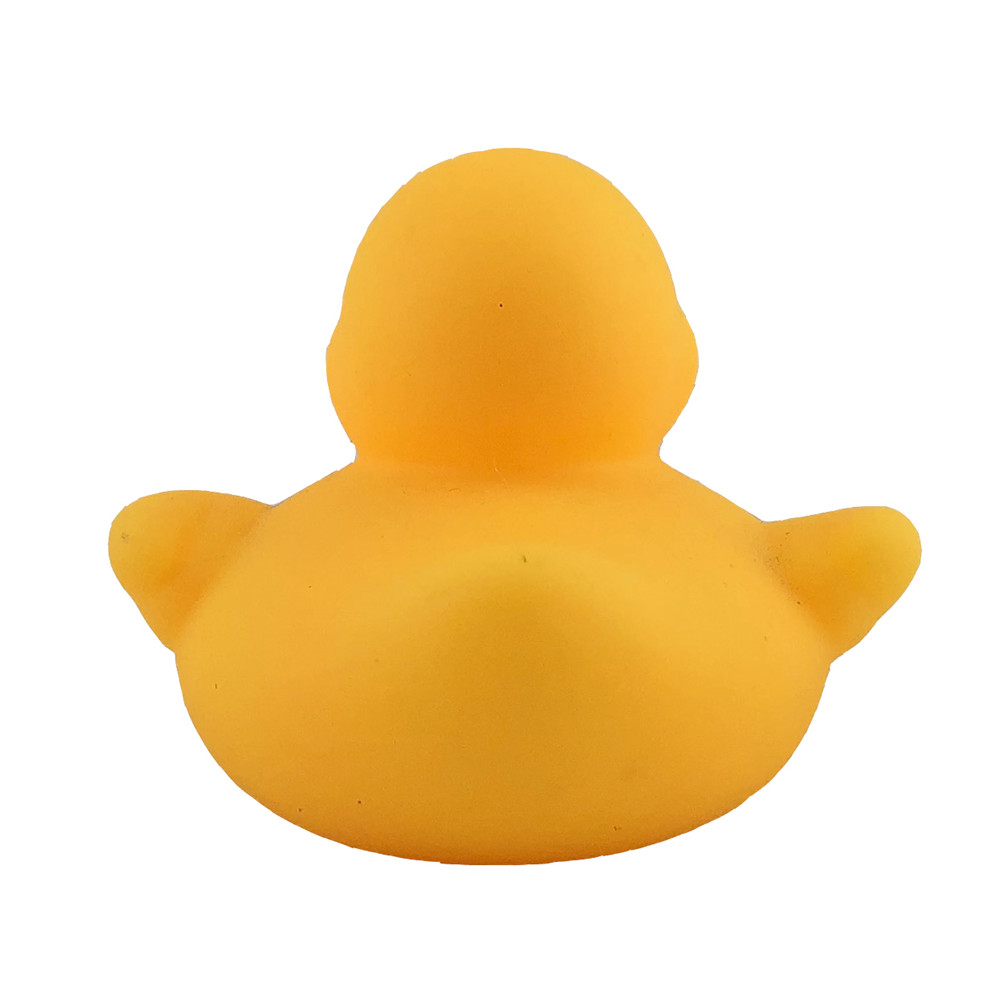 6*6*5CM yellow sound floating rubber bath toy duck