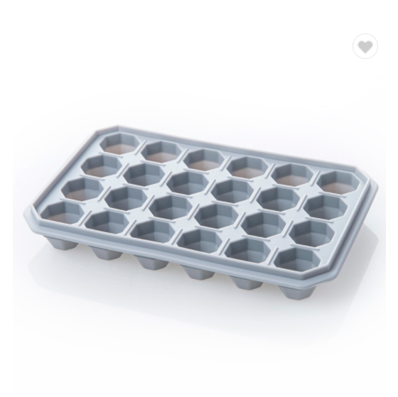 best-selling 24 cavity diamond shaped silica gel mold ice tray