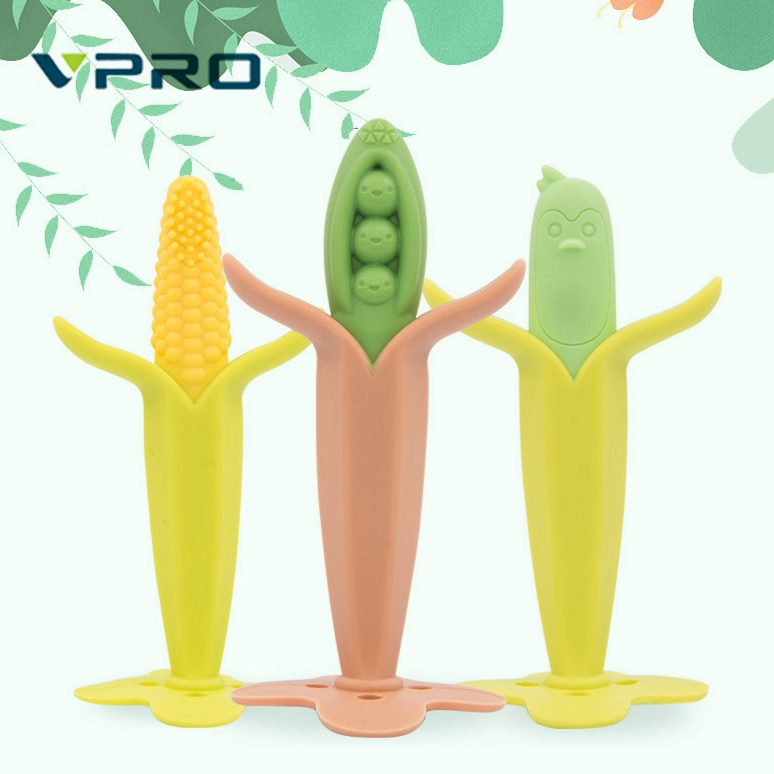 Made in China multi-color silicone food grade baby tooth gum
