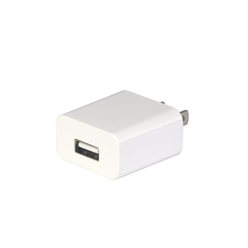 ICE-Bingo Mini 5V 1A Universal Battery Adapter US Plug Single USB Port Travel Wall Charger