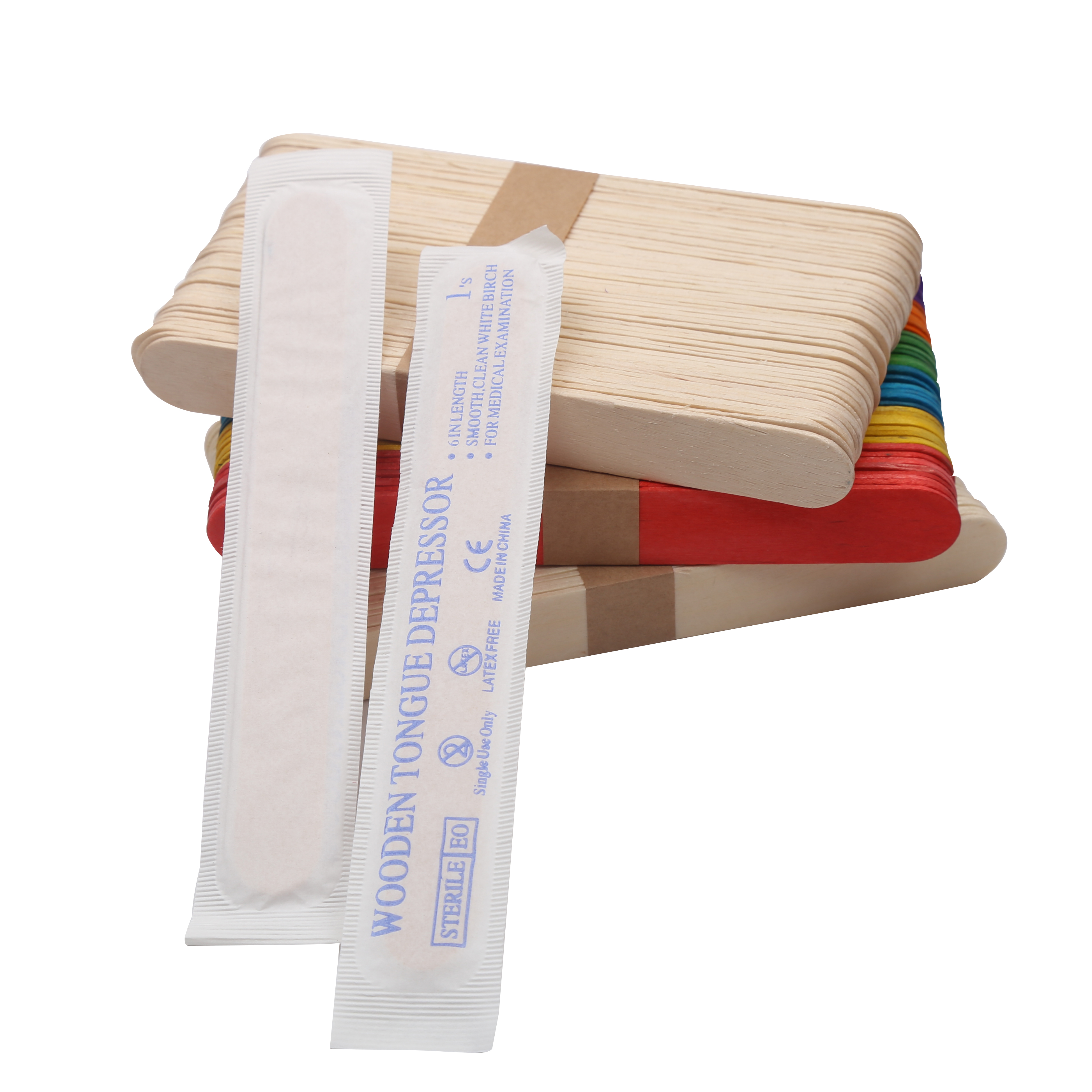 Chinese manufacturer medical wooden Tongue depressor