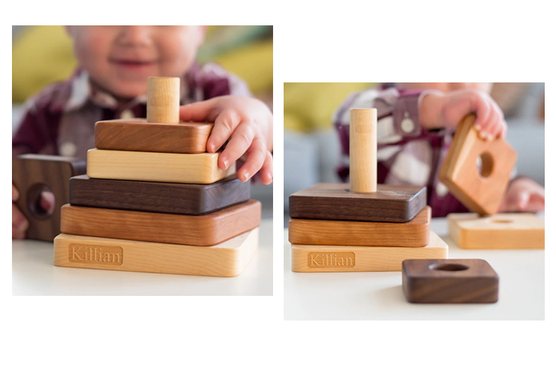 Vietnam Natural Montessori Educational Building Blocks Wooden Toys For Children