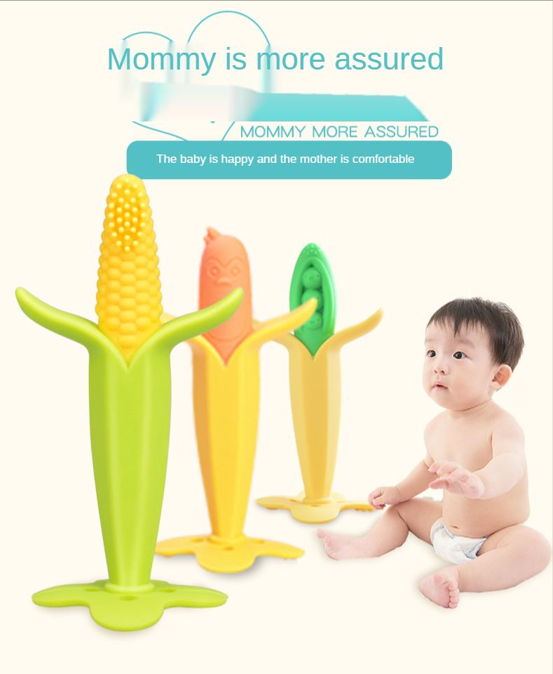 Made in China multi-color silicone food grade baby tooth gum