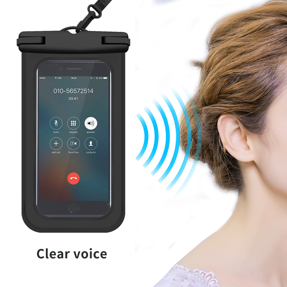 Waterproof Mobile Phone Bag Cell Phone waterproof Pouch For Swimming Hiking Travel