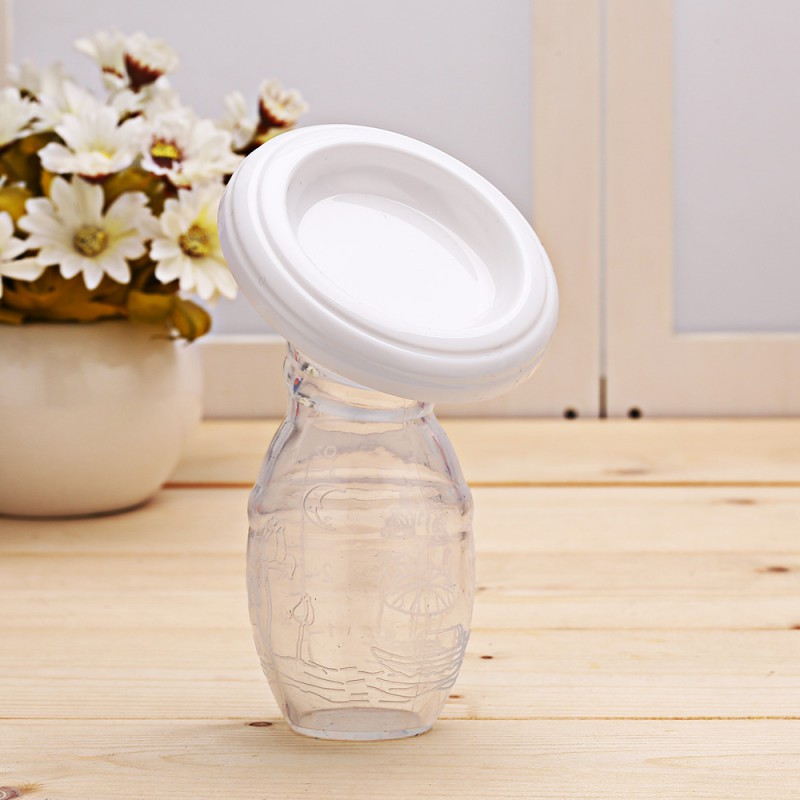 快速流动弧型不含 BPA 的硅胶婴儿吸奶器