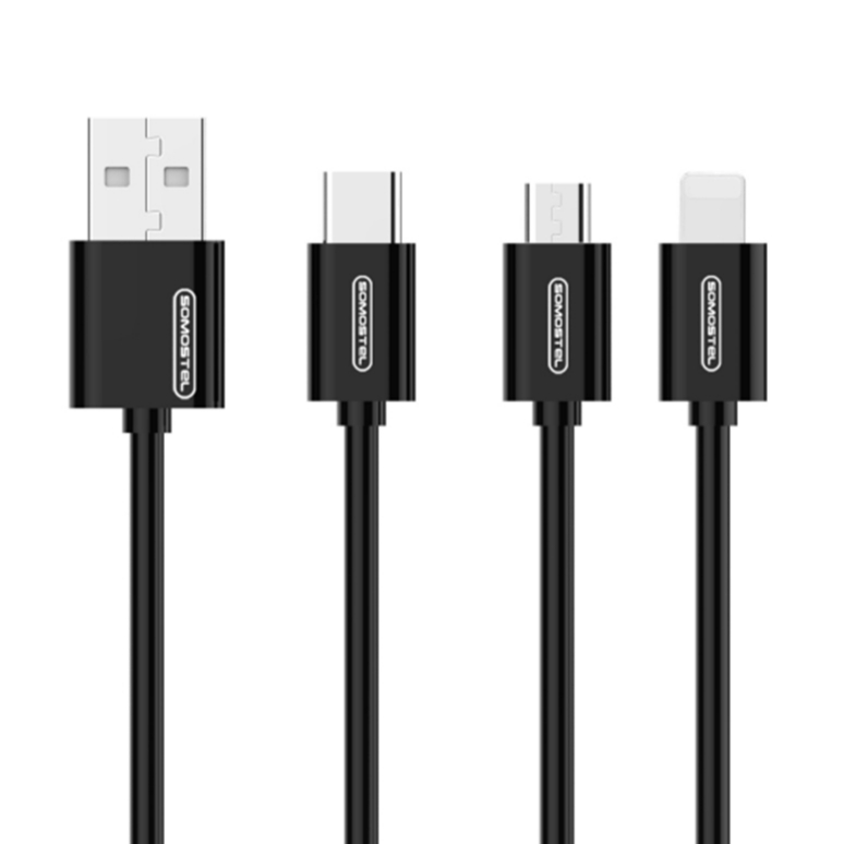 2021 Somostel BP02 1.2m 3.1a fast charging compatible with mobile phone USB data cable