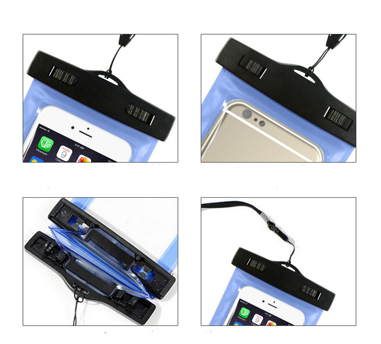 Universal waterproof portable protective case waterproof phone bag for Samsung Galaxy Note