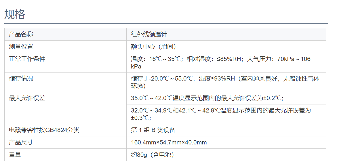 2021 便携式医院手持数字温度枪
