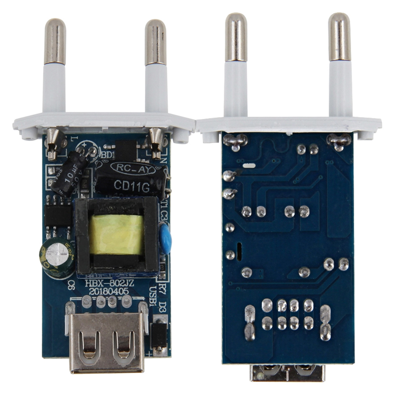 Eu plug 5V 1A single port USB mobile phone charger
