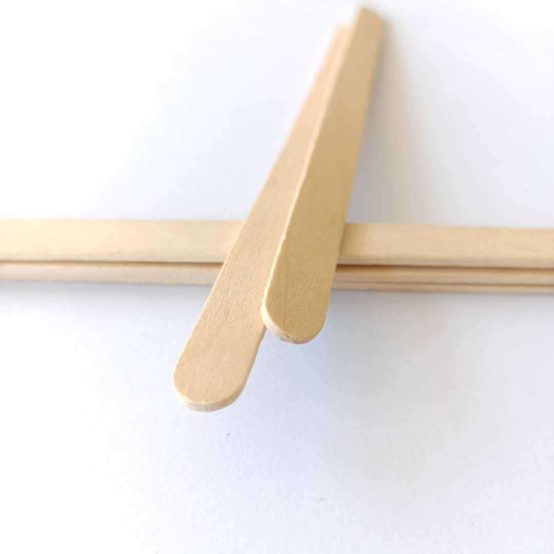 Disposable wax spatula wooden Tongue depressor