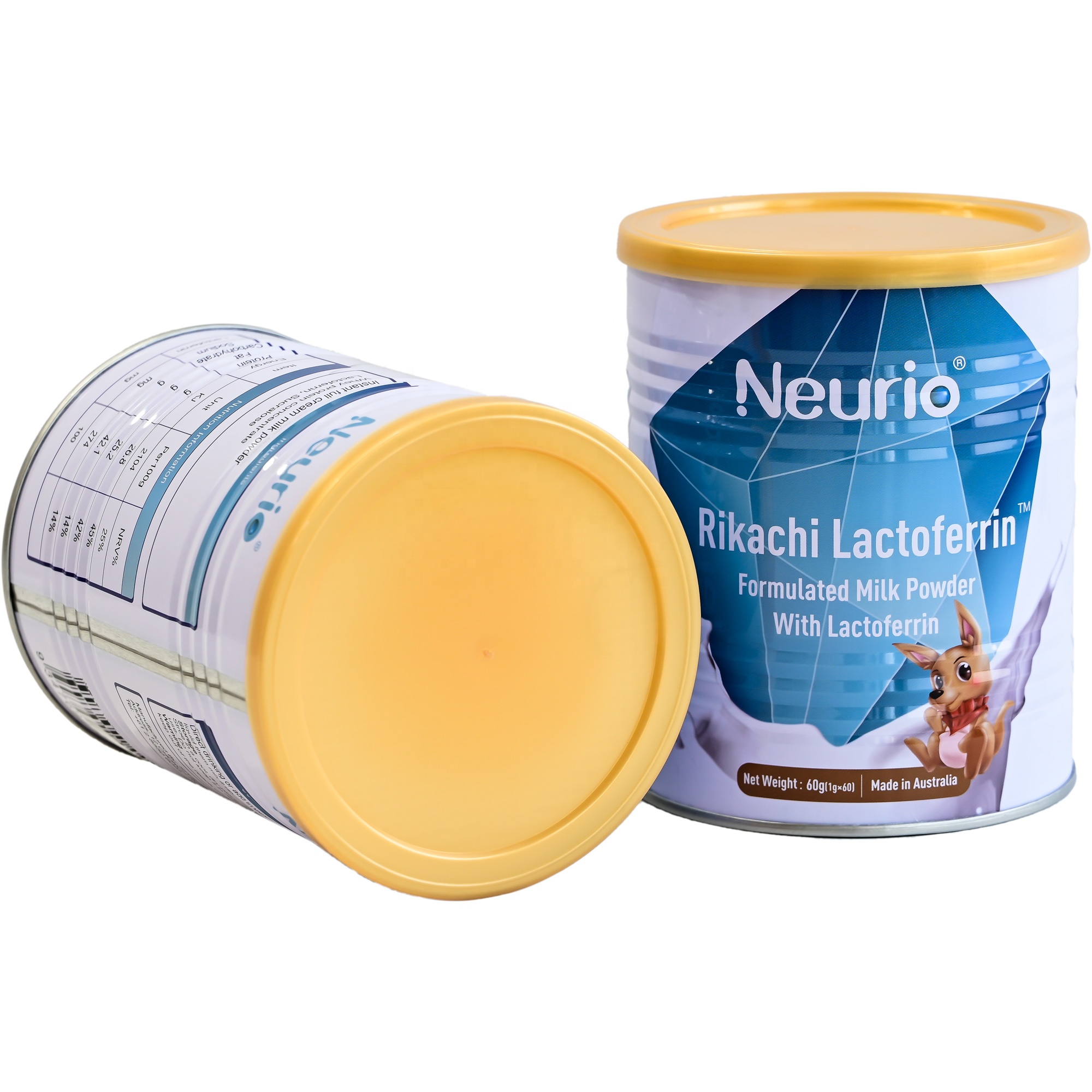 Manufactured for easy carrying independent sachets from Australia lactoferrin baby formula milk powder