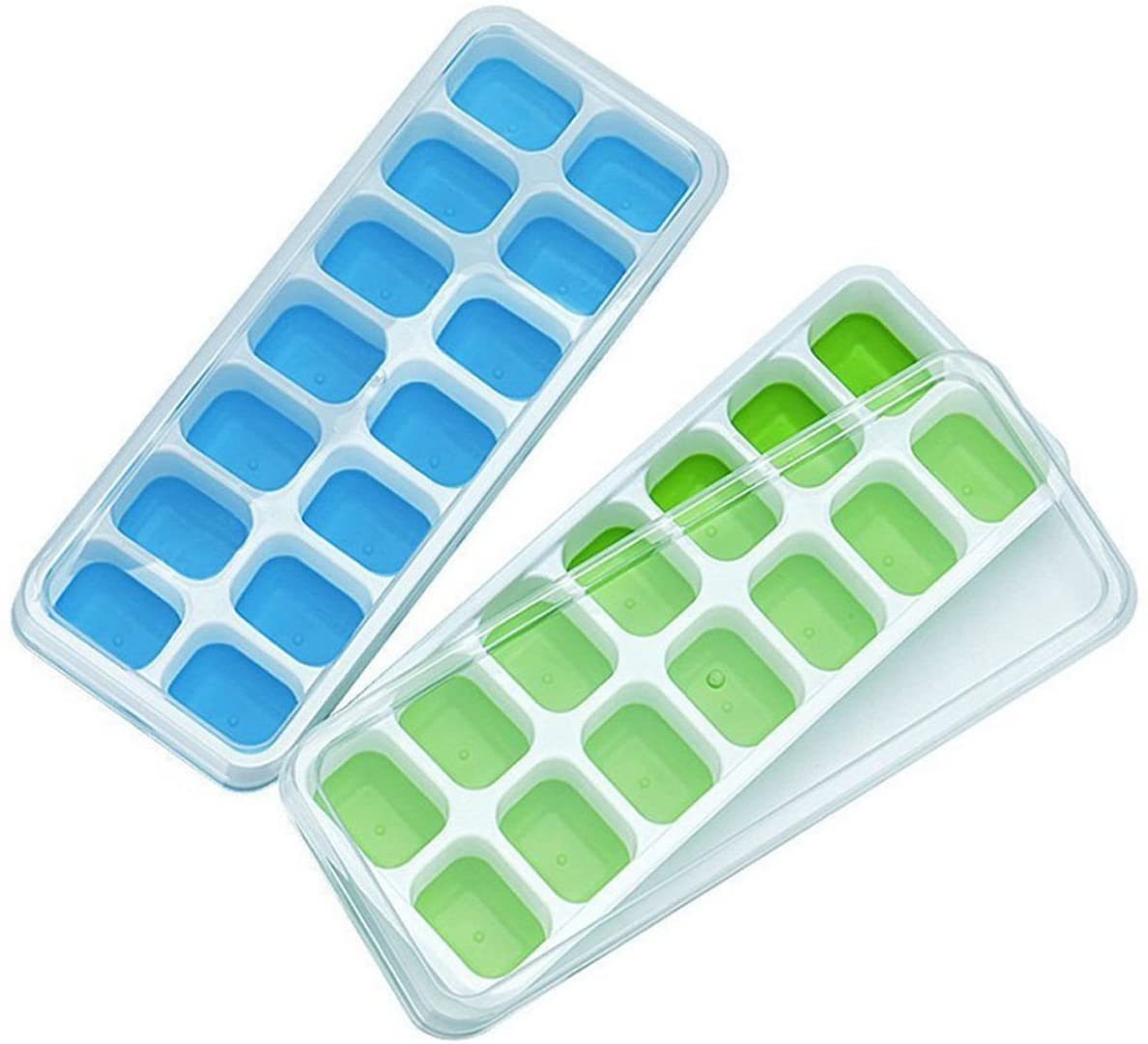 Flexible and easy to release BPA-free 14 mesh silica gel ice tray