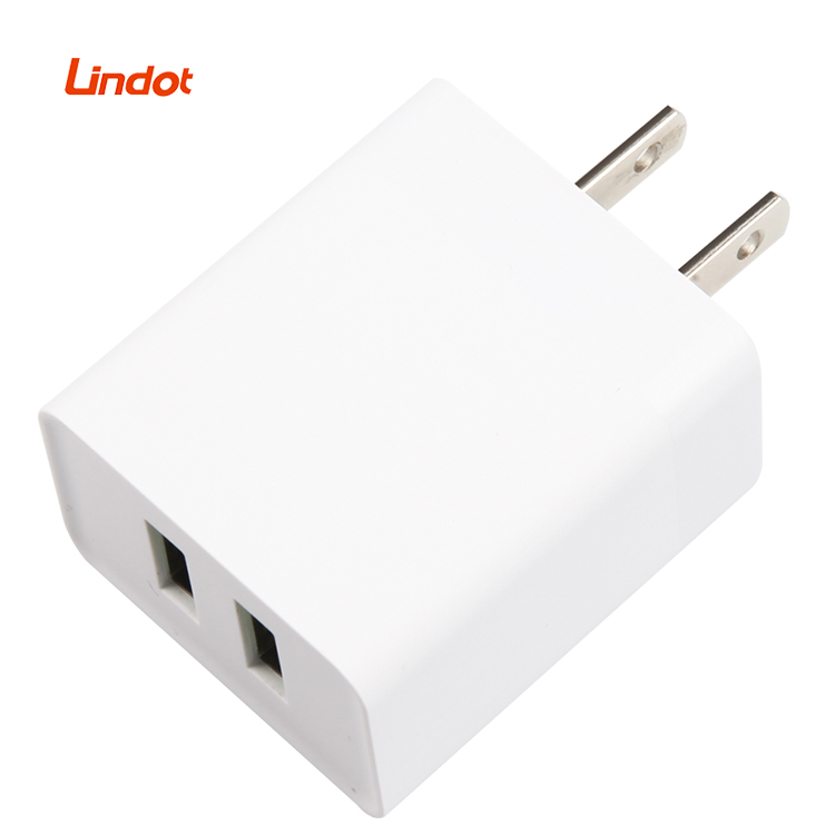 New Products 2021 US Plug Dual USB Matt Finishing Fast Charger Asap Adapter