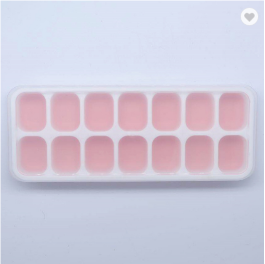 Flexible and easy to release BPA-free 14 mesh silica gel ice tray