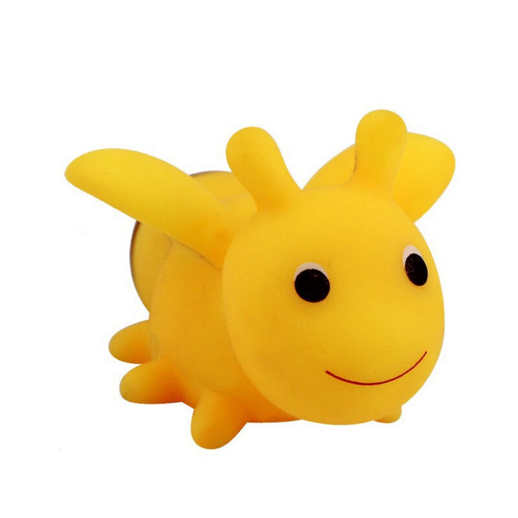 High quality BPA free fun mini silicone baby bath toy