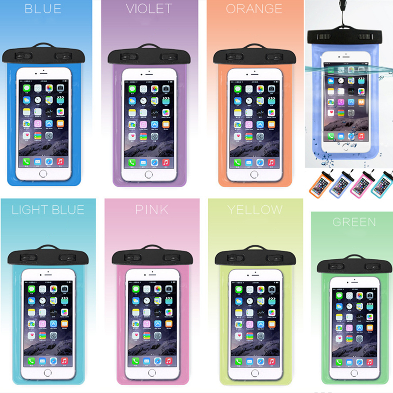Universal waterproof portable protective case waterproof phone bag for Samsung Galaxy Note