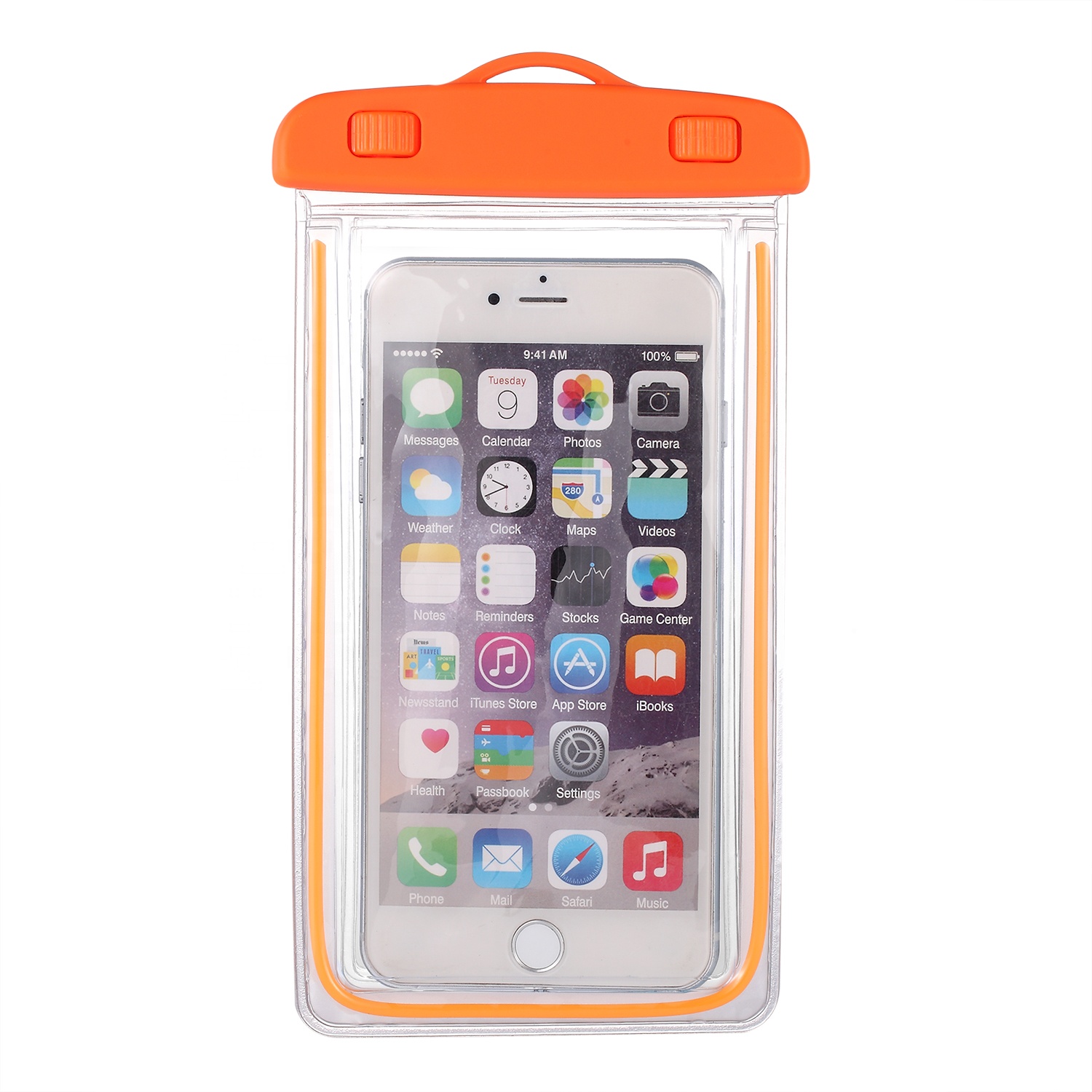 Yuanfeng seal clip luminous style mobile phone waterproof bag
