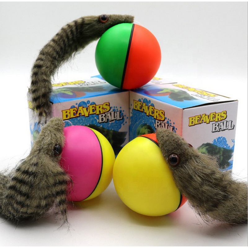 Beaver electric funny roll ball baby bath toy