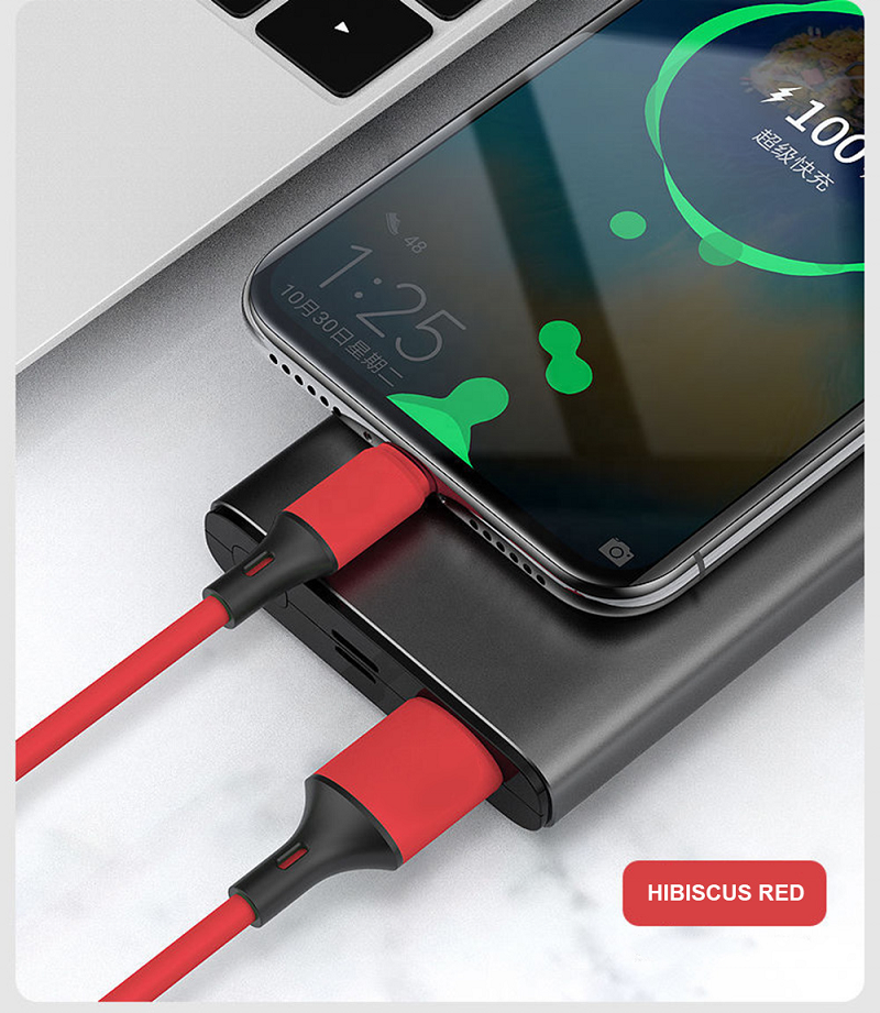 Wholesale colorful OEMC type data fast charging micro USB mobile phone data cable