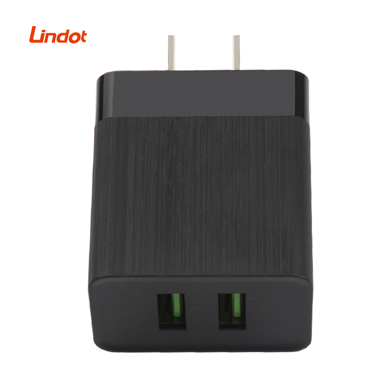 New Products 2021 US Plug Dual USB Matt Finishing Fast Charger Asap Adapter