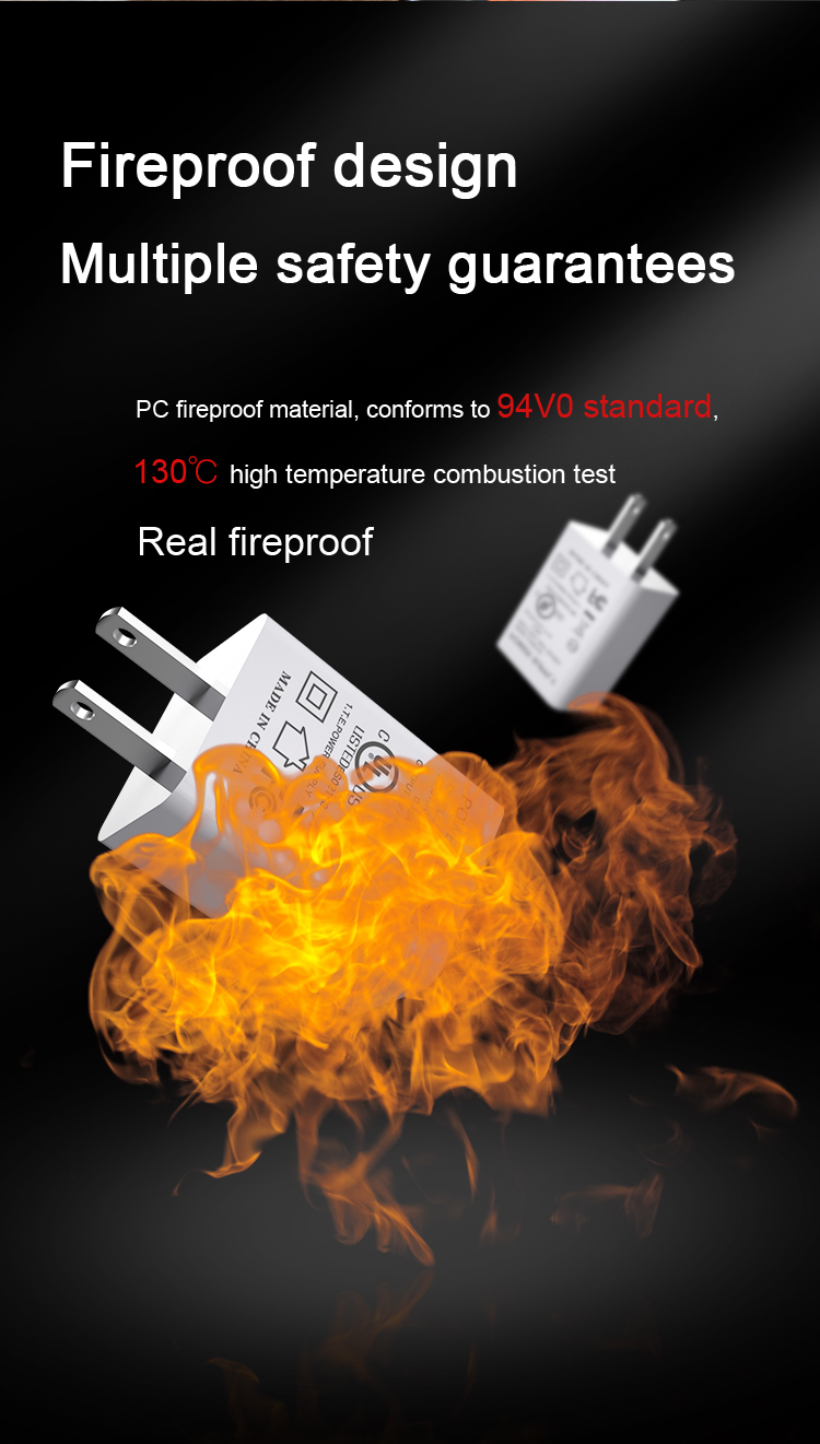 Suitable for home and travel DOE6 5 v1a 5 v 1 a 5 v 1 amp wall charger