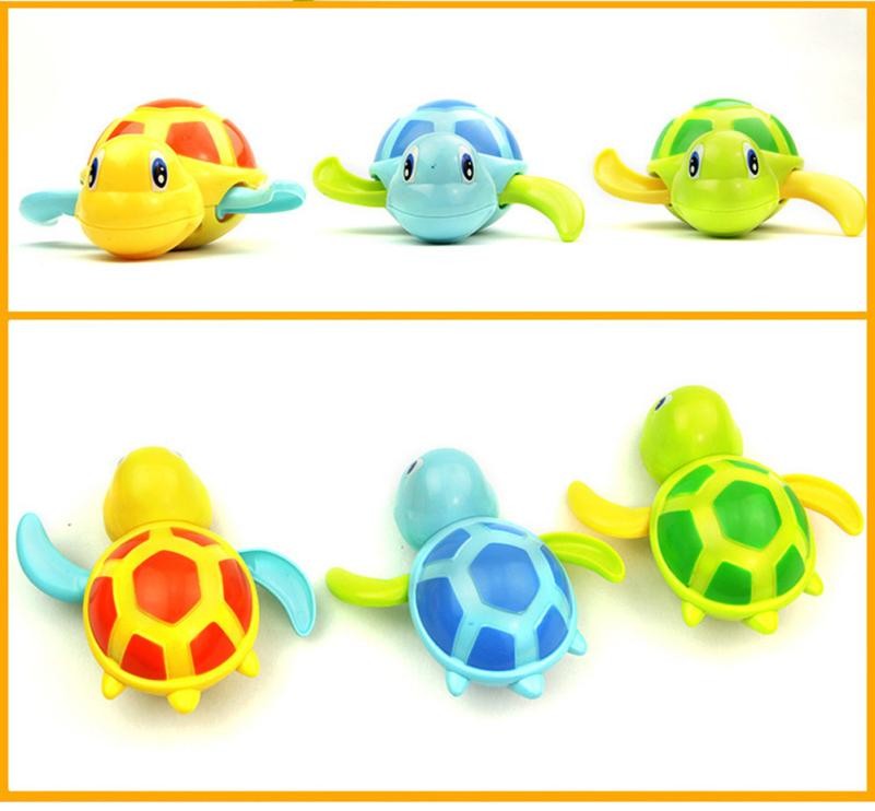 Hot Diver Floating Turtle Crawls on Chain Children's Bath Toys